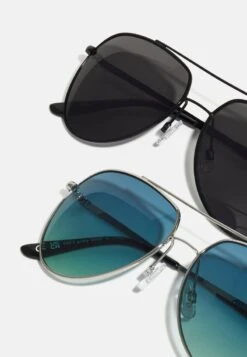 Pier One 2 PACK - Sonnenbrille - Black/blue -ModePier 0536698a6dde466ab05cd7db74609b09