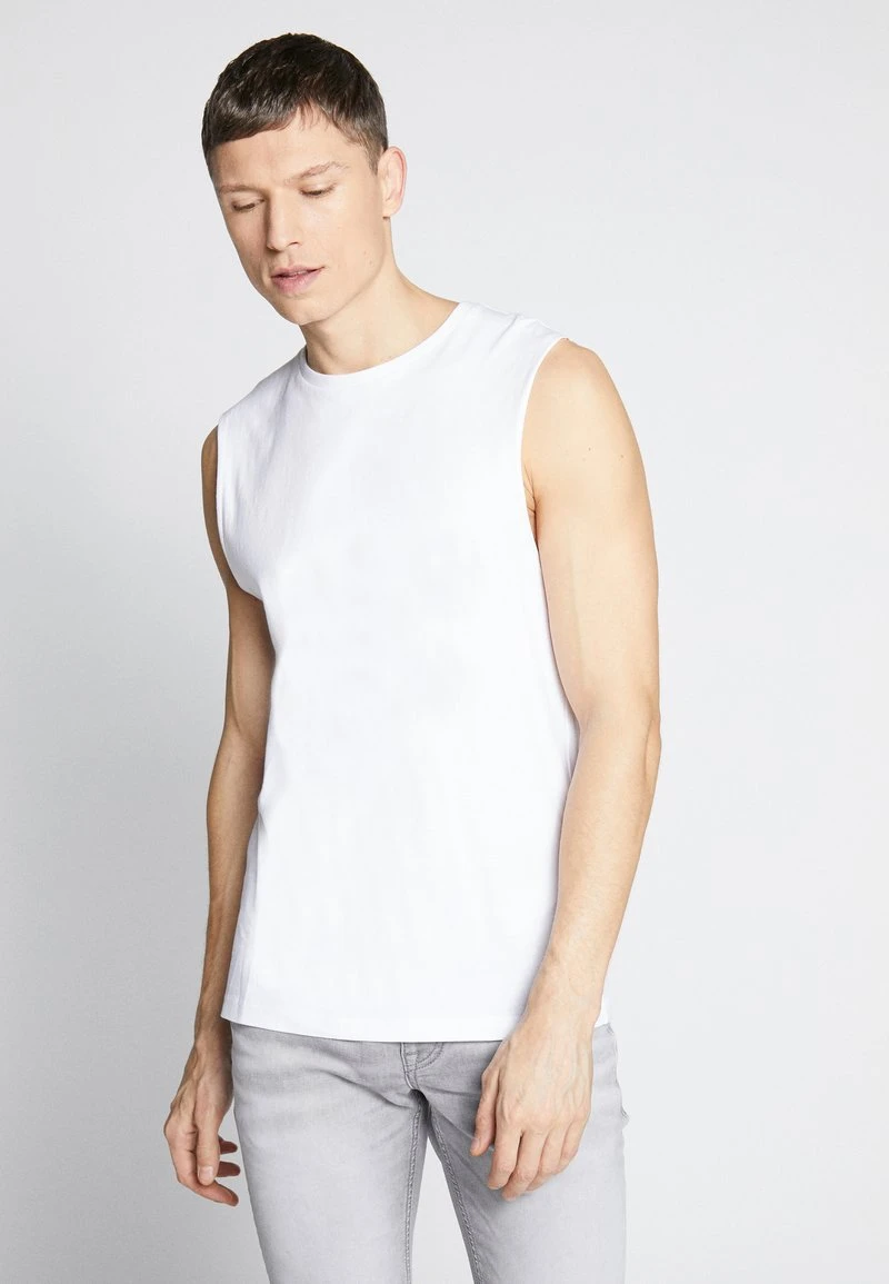 Pier One 2 PACK - Top - White/black 2 Pier One 2 PACK - Top - White/black – Bild 2