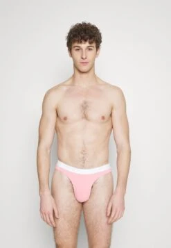 Pier One 3 PACK - Slip - Pink/white/light Blue -ModePier 087c7e648ceb4c8a87147ef6f8612600