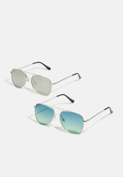 Pier One 2 PACK - Sonnenbrille - Black/blue -ModePier 14b1fb2259ef463a8d167a3c5fa99d1a