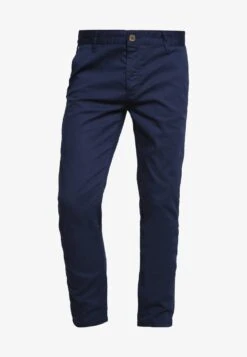 Pier One SLIM FIT CHINO - Chino - Dark Blue -ModePier 169130dff92040369b07b81ddb7f4bbc