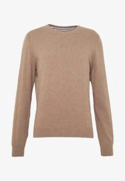Pier One BASIC CREWNECK - Strickpullover - Mottled Beige 11 Pier One BASIC CREWNECK - Strickpullover - Mottled Beige -ModePier 188b4f92241a4ee38833f970cf37df24