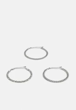 Pier One 3 PACK - Armband - Silver-coloured -ModePier 1a3184f89d574022908612b4a38116a8 1