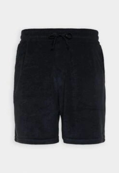 Pier One TOWELING - Shorts - Dark Blue -ModePier 20e3319f3bdd43aeb6320f6fecbb496b