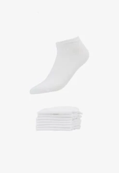 Pier One 7 PACK - Socken - White/black -ModePier 217411fe169649c2b3fe48dc63b95bd8