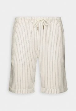 Pier One LINEN BLEND DRAWCORD SHORTS - Shorts - Off-white -ModePier 228637db60b840a58a2b5acb0845341b 1