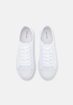 Pier One UNISEX - Sneaker Low - White -ModePier 2554e9f731ab485bb21884b4cded4dec