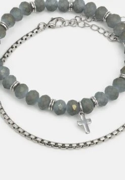 Pier One 2 PACK - Armband - Silver-coloured -ModePier 2760b860f16a4919b3aca43a3332a0a6