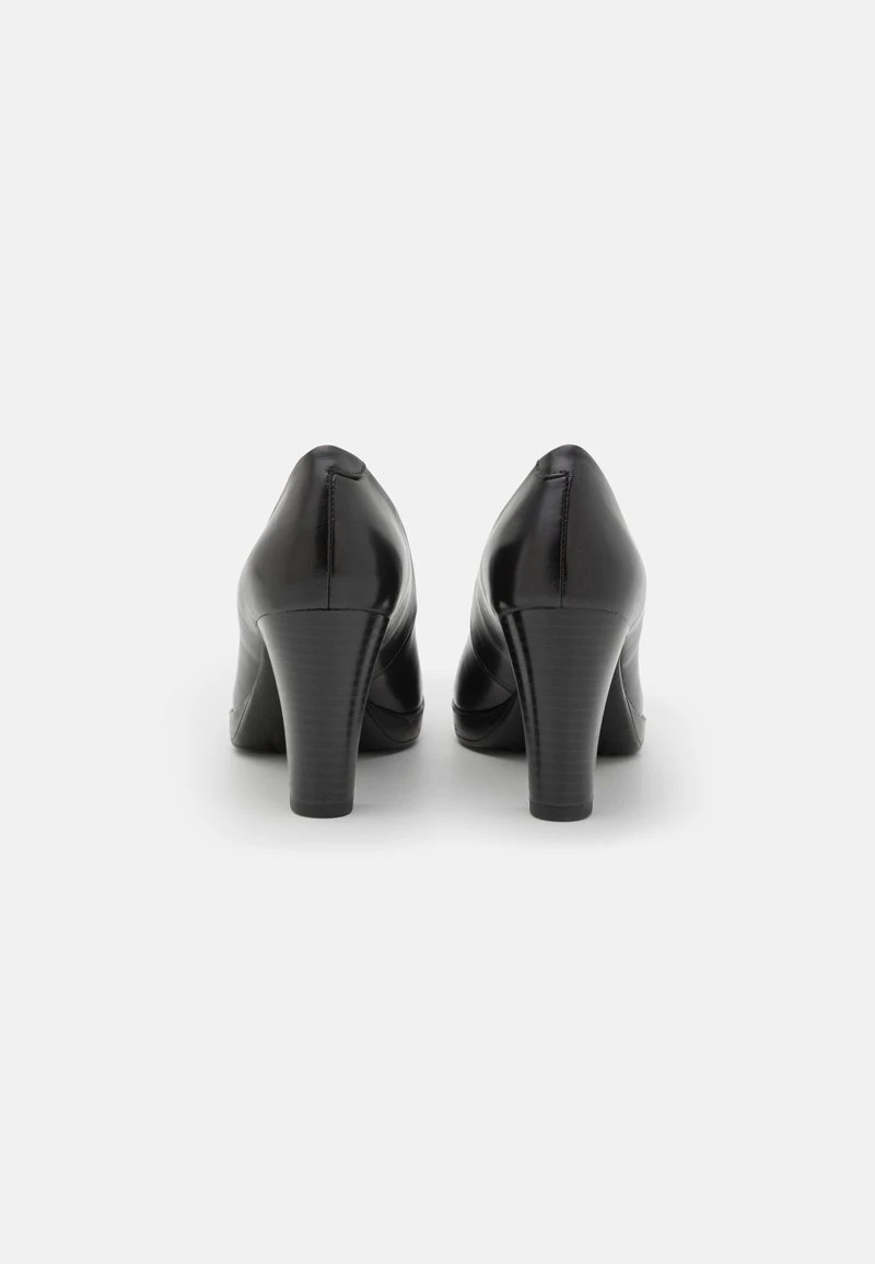 Pier One LEATHER - Plateaupumps - Black 4 Pier One LEATHER - Plateaupumps - Black – Bild 4