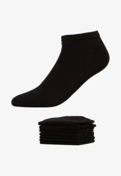 Pier One 7 PACK - Socken - White/black -ModePier 3744875b1323434ca6043dcb8731353b