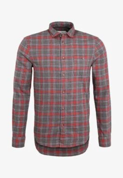 Pier One Hemd - Grey/coral 11 Pier One Hemd - Grey/coral -ModePier 3c54537d480e44568ceab76ddefde4e0