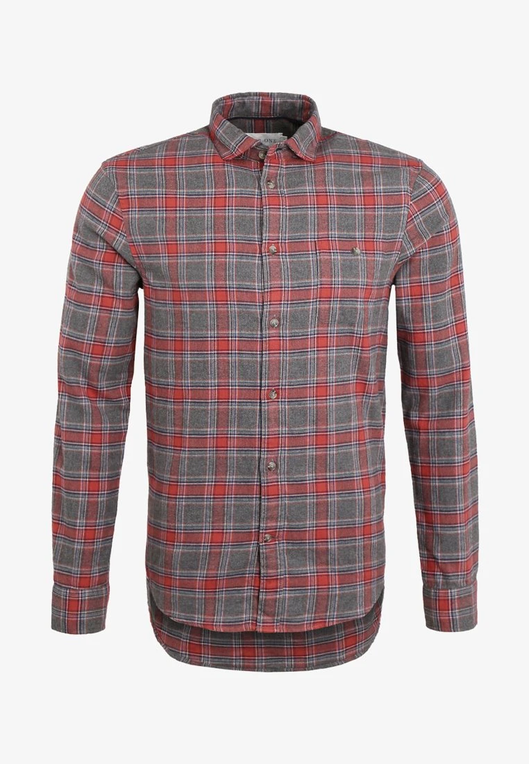 Pier One Hemd - Grey/coral 6 Pier One Hemd - Grey/coral – Bild 6