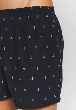 Pier One 3 PACK - Boxershorts - Dark Blue -ModePier 413ef5c40f3a44f9a84bdac4dc93afad