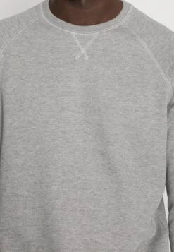 Pier One 2 PACK - Sweatshirt - Mottled Light Grey/black -ModePier 4567950159284d608ffbc445ede7a020