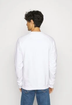 Pier One 2 PACK - Sweatshirt - White/black -ModePier 500e217fdde54325bfe212db643d3cfd