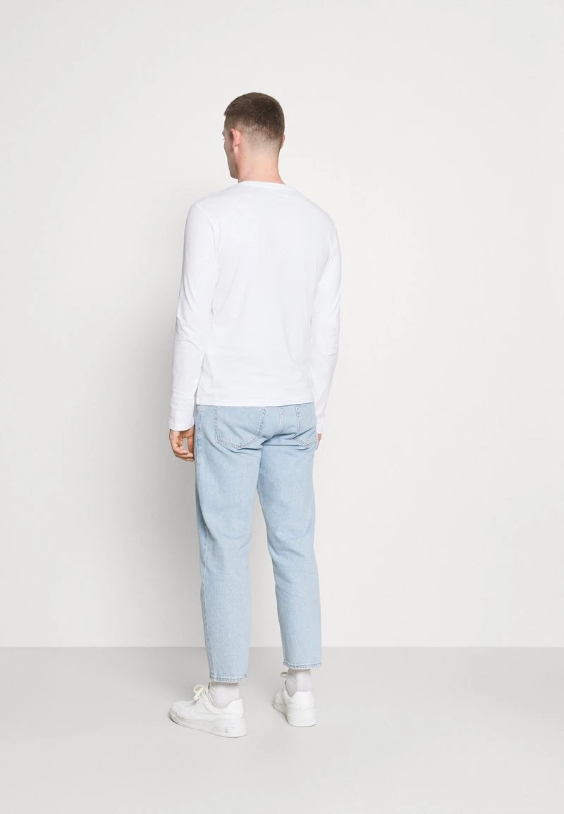 Pier One 5 PACK - Langarmshirt - White/dark Blu/grey 3 Pier One 5 PACK - Langarmshirt - White/dark Blu/grey – Bild 3