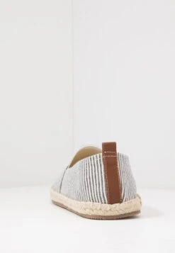 Pier One RENA ESPADRILLE UNISEX - Espadrille - White/blue -ModePier 535d86d092a649c28e407541a01358ea
