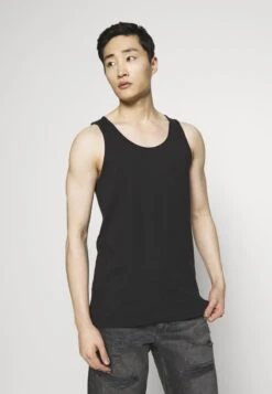 Pier One 3 PACK - Top - White/black -ModePier 591da08fe9cc4322be9f54374940a0f5