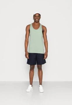 Pier One 3 PACK - Top - Dark Grey / Green / Bordeaux