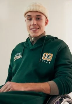 Pier One Sweatshirt - Dark Green -ModePier 5ca255914a114a5fb71c8f7f8e973148