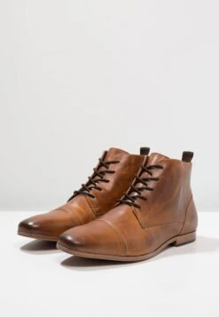 Pier One Schnürstiefelette - Cognac -ModePier 5d459ab4af5d4e87ad4470b299be69f0
