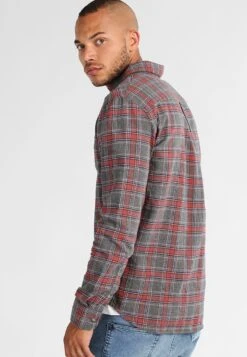 Pier One Hemd - Grey/coral 8 Pier One Hemd - Grey/coral -ModePier 62192d2e542d4a69a08273483006118b