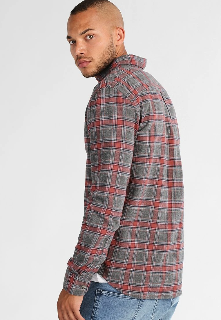 Pier One Hemd - Grey/coral 3 Pier One Hemd - Grey/coral – Bild 3