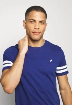 Pier One T-Shirt Print - Blue -ModePier 621e40f5b57b430b922e1d3a4ff13a1d