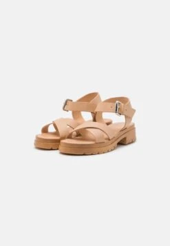 Pier One LEATHER - Riemensandalette - Beige -ModePier 62645cd5fed64454a3a96d6d6e88fbe9