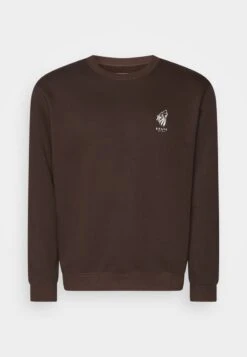 Pier One Sweatshirt - Dark Brown -ModePier 6301392f58bf4ec28c7deb55a4944195 1