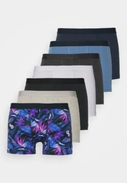 Pier One 6 PACK - Panties - Black/dark Blue/white -ModePier 679e0735ed3f4ea9adfedc42e28860b1
