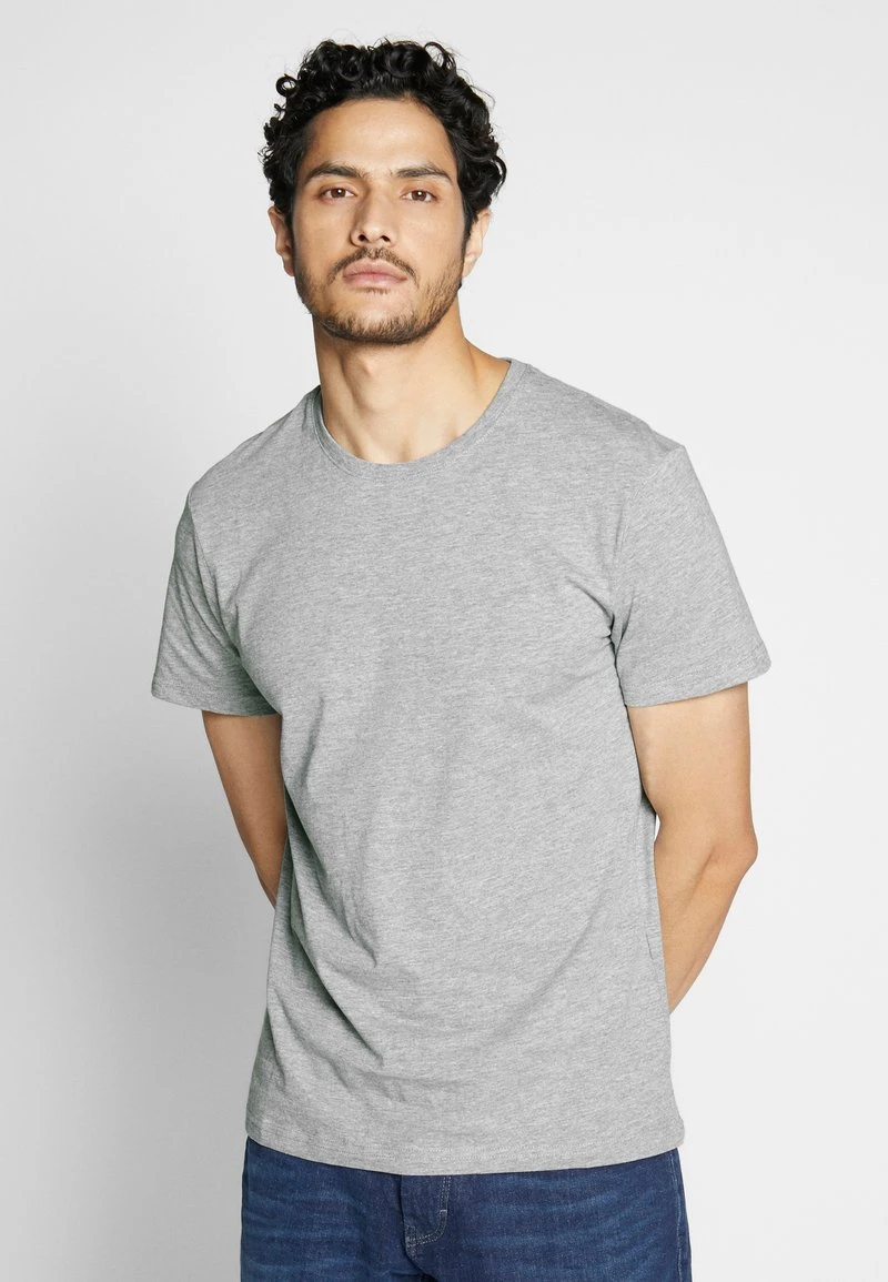 Pier One 4 PACK - T-Shirt Basic - Black/white/blue 2 Pier One 4 PACK - T-Shirt Basic - Black/white/blue – Bild 2