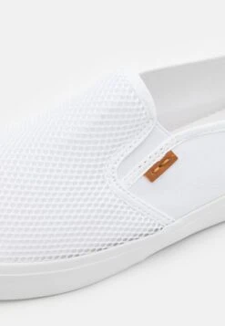 Pier One UNISEX - Slipper - White -ModePier 7af3f76c7d3048f7ace815eb38fb78e9