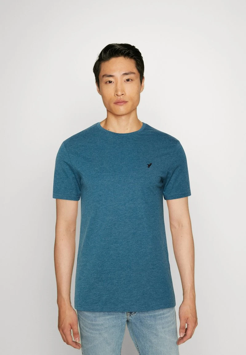 Pier One 5 PACK - T-Shirt Basic - Mottled Blue/light Green/off-white 2 Pier One 5 PACK - T-Shirt Basic - Mottled Blue/light Green/off-white – Bild 2