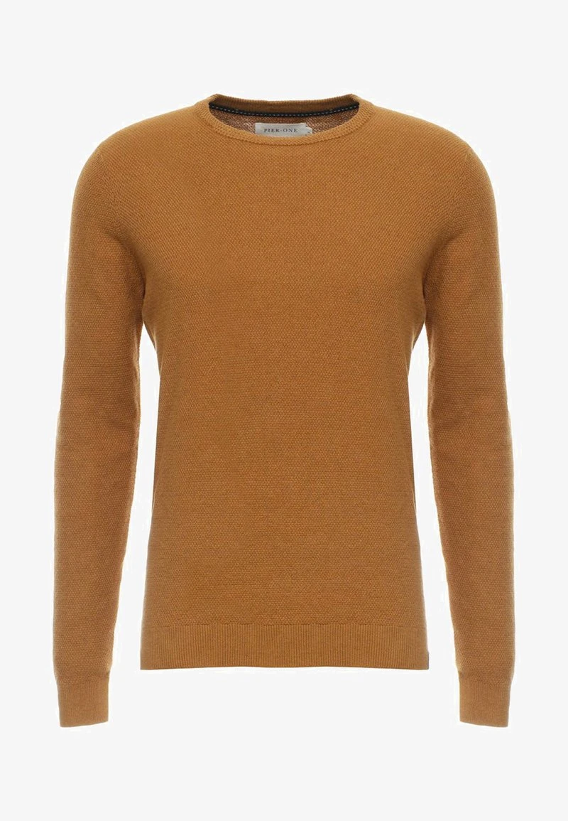 Pier One Strickpullover - Mottled Dark Yellow 5 Pier One Strickpullover - Mottled Dark Yellow – Bild 5