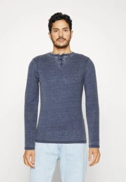 Pier One Langarmshirt - Blue 11 Pier One Langarmshirt - Blue -ModePier 833052deb0aa46d0870984e90a08601d 1