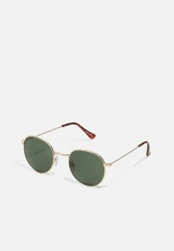 Pier One UNISEX - Sonnenbrille - Gold-coloured/green -ModePier 836db2a5f2f344bea00e17573901ea9a 1
