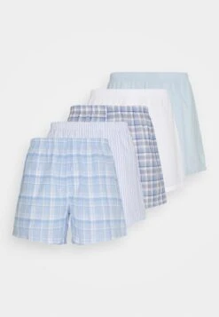 Pier One 5 PACK - Boxershorts - Light Blue/white 10 Pier One 5 PACK - Boxershorts - Light Blue/white -ModePier 843919d02a024465b4f0a52da0998e48
