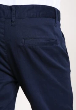 Pier One SLIM FIT CHINO - Chino - Dark Blue -ModePier 87f77f60c54e446dbcde35fa0b5a2ae9
