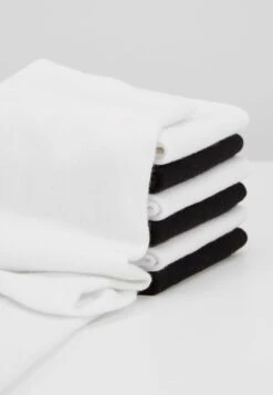 Pier One 7 PACK - Socken - White/black -ModePier 887153a669e24dd0b3ff5748cd21b4f1