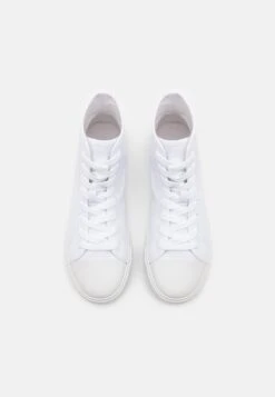 Pier One UNISEX - Sneaker High - White -ModePier 8de458166913420995bdf3fadfee5261