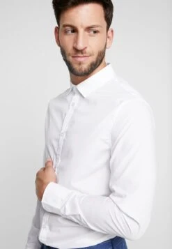 Pier One 2 PACK - Businesshemd - White -ModePier 904cef72816b425da821170568e562cd