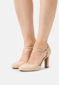 Pier One LEATHER - Pumps - Beige