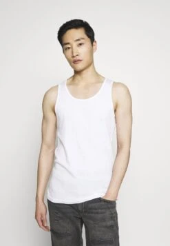 Pier One 3 PACK - Top - White/black -ModePier 96ee9a2668014691b3772c4bedb56cba