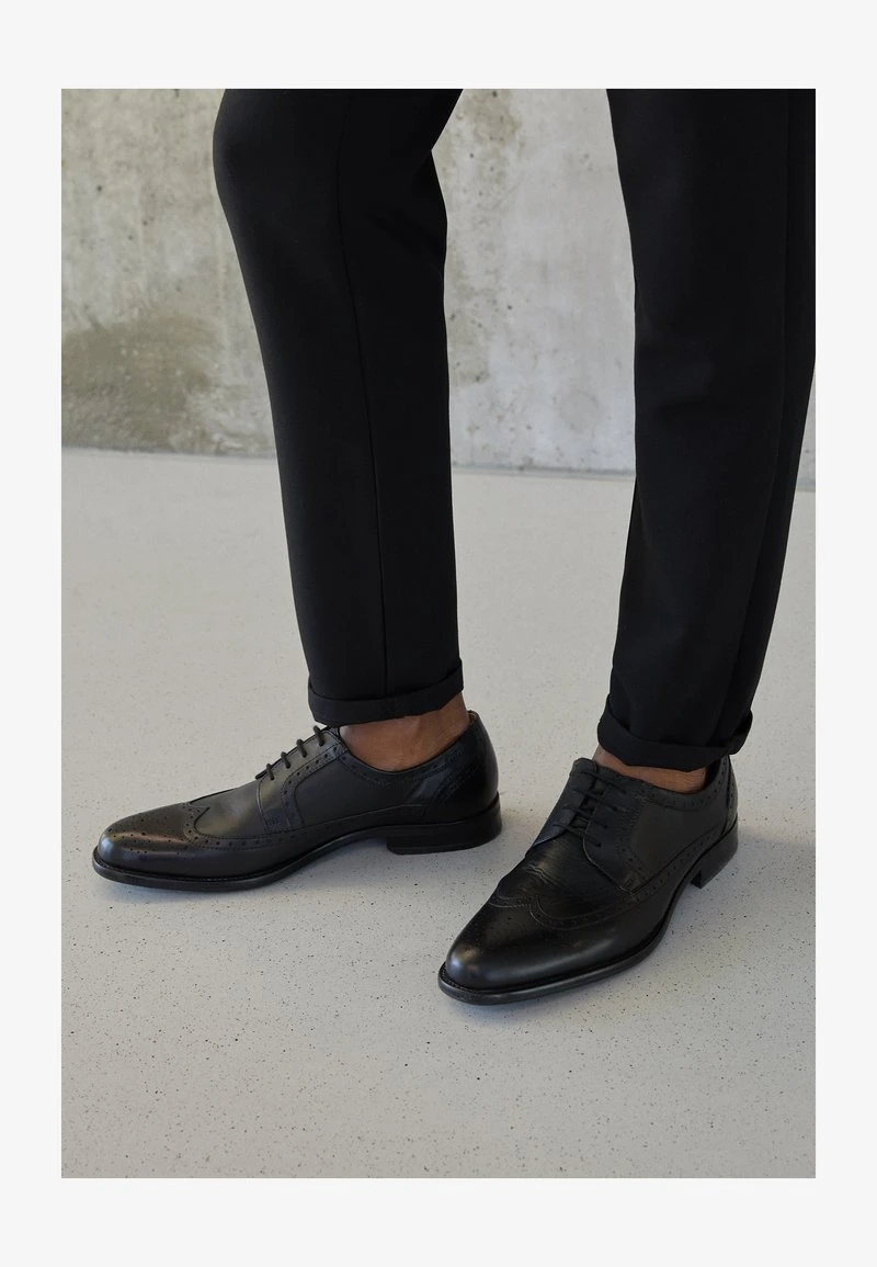 Pier One LEATHER - Business-Schnürer - Black 2 Pier One LEATHER - Business-Schnürer - Black – Bild 2