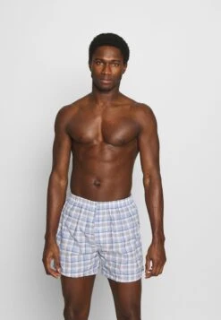 Pier One 5 PACK - Boxershorts - Light Blue/white 8 Pier One 5 PACK - Boxershorts - Light Blue/white -ModePier 99a4bd53733c43c3a89af2e6271e1a81