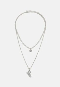 Pier One UNISEX 2 PACK - Halskette - Silver-coloured -ModePier 9d038e7670c342348d18a1c1009866cc 2