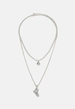 Pier One 2 PACK - Halskette - Silver-coloured -ModePier 9d038e7670c342348d18a1c1009866cc