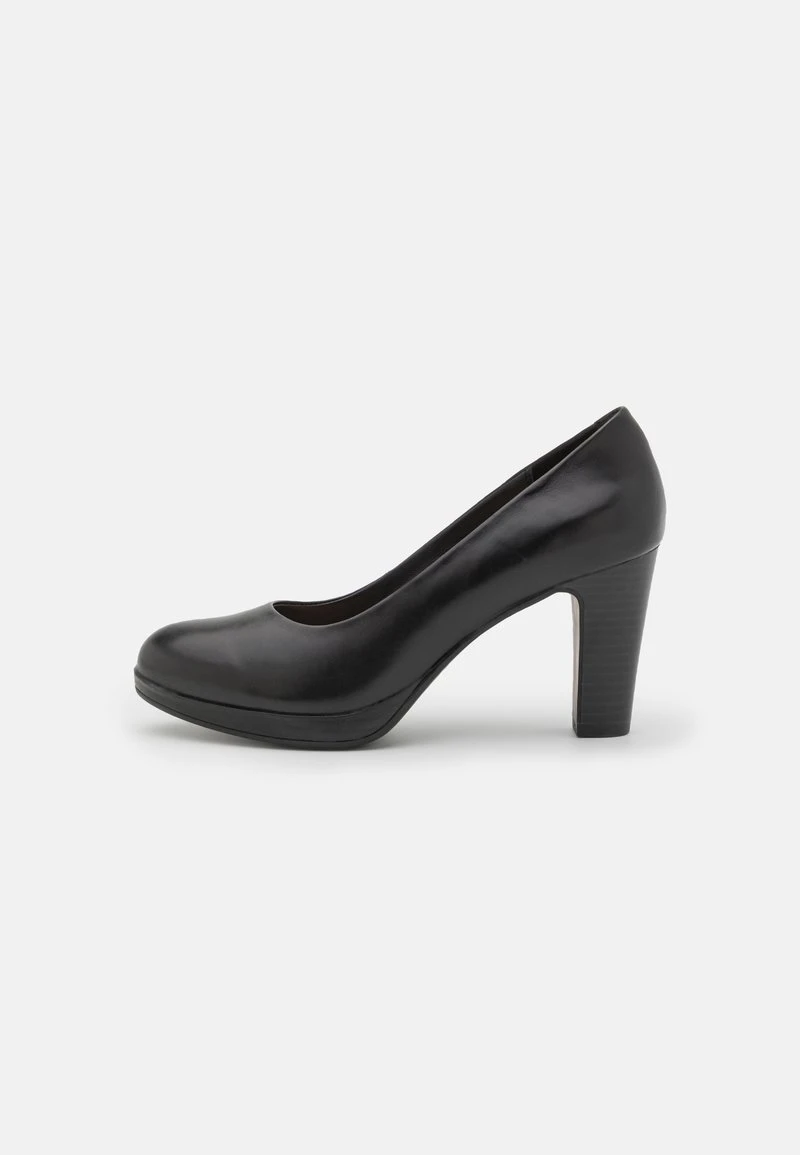 Pier One LEATHER - Plateaupumps - Black 2 Pier One LEATHER - Plateaupumps - Black – Bild 2