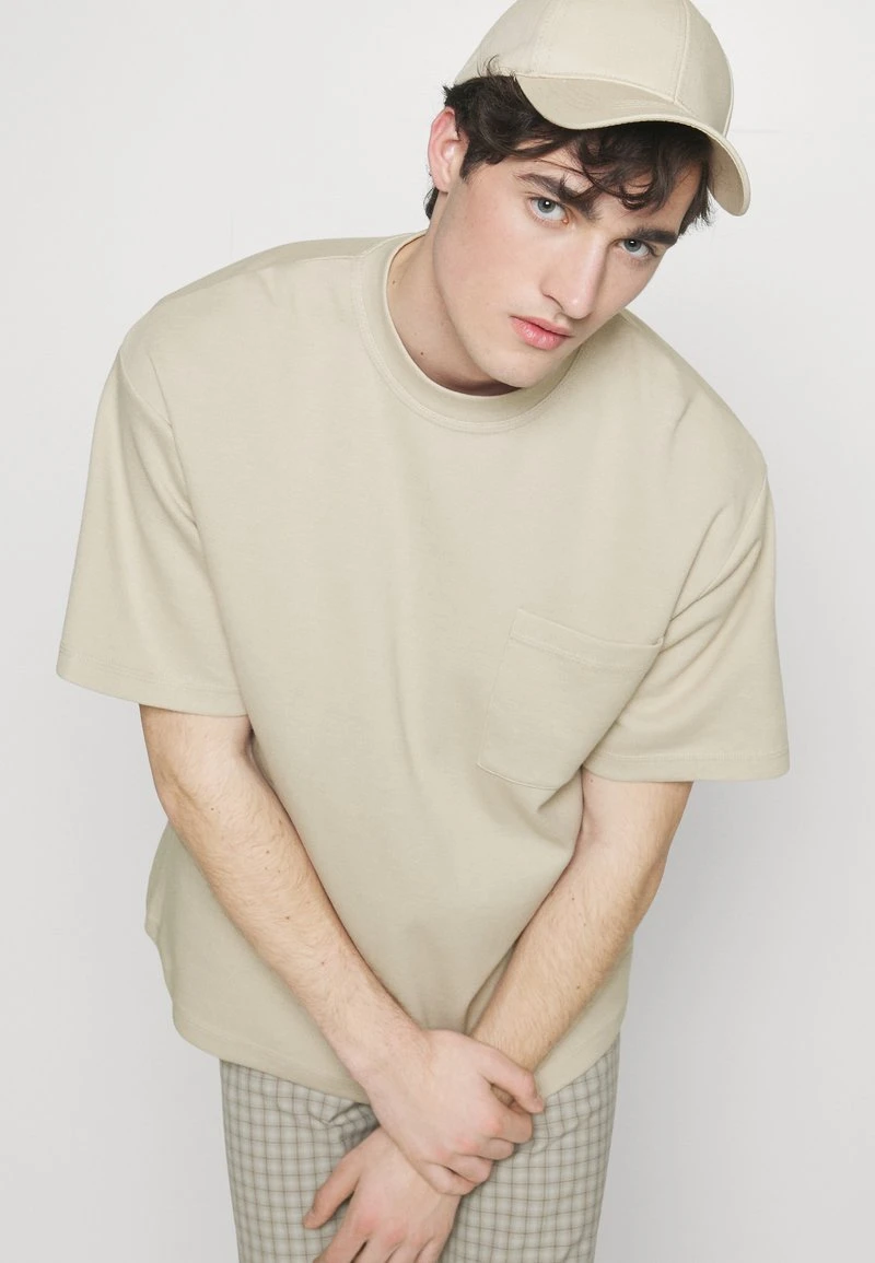 Pier One T-Shirt Basic - Beige 4 Pier One T-Shirt Basic - Beige – Bild 4